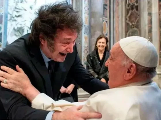 El primer encuentro entre Javier Milei y el Papa Francisco en el Vaticano