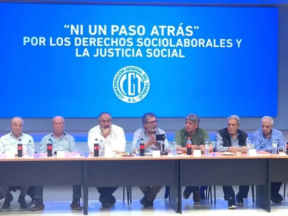 ¿Donde estuvieron todos estos años? la CGT planea un segundo paro general a menos de 3 meses de la llegada de Milei al gobierno