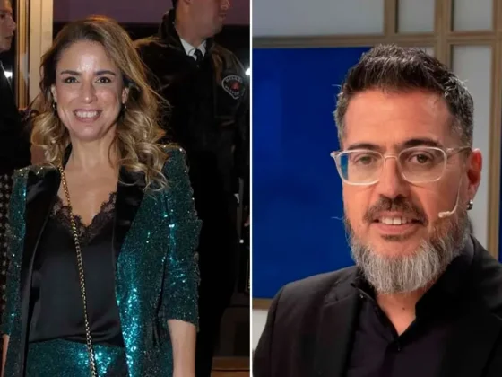 Marina Calabró y Rolando Barbano confirmaron el inicio de su relación al aire