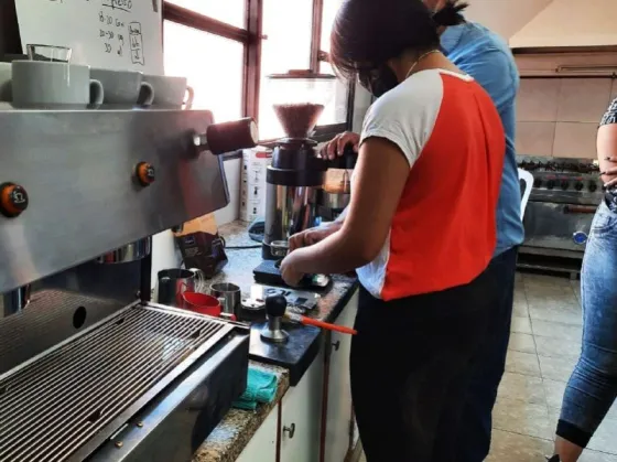 Se realizó el taller “Cocineritos” en el comedor 2 de Abril