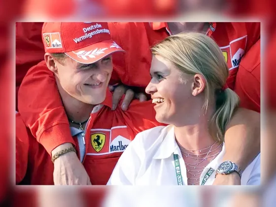 La esposa de Schumacher remata recuerdos para pagar el tratamiento médico