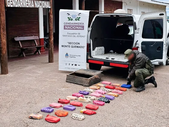 La caja misteriosa: salieron de Orán con cocaína y los detuvieron en Santiago del Estero