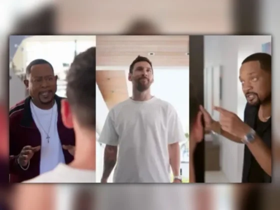 Messi, otra vez actor: una frase en inglés junto a Jimmy Butler, Will Smith y Martin Lawrence en el trailer de Bad Boys 4