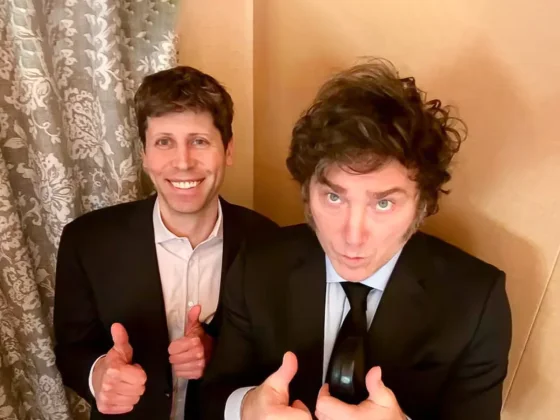 Desde Estados Unidos, Javier Milei celebró la foto de Francos con los ministros y sumó una charla con Sam Altman