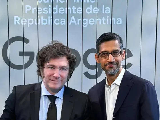 Javier Milei quiere convertir a Argentina en un "Silicon Valley" y Google le ofreció IA para modernizar el Estado