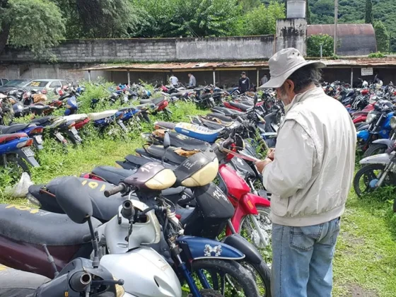 Importante remate en Salta: la municipalidad rematará 23 y 574 motos