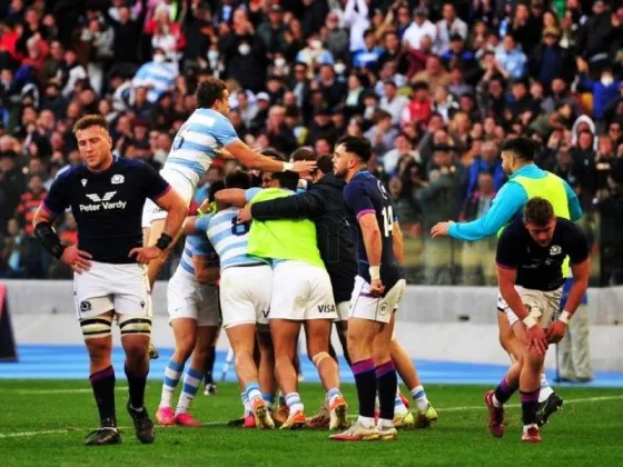 Los Pumas le ganaron a Escocia en Santiago del Estero