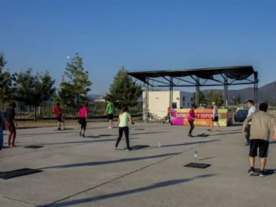 Horarios de actividad física en los Parques Urbanos en junio