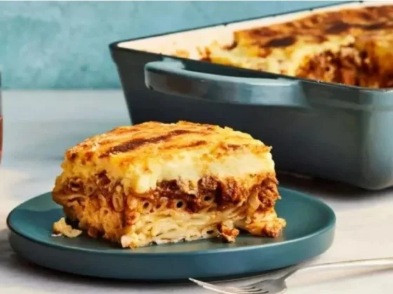 Pastitsio o lasaña griega, un plato muy rendidor y delicioso