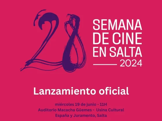 Lanzamiento de la 28º Semana de Cine en Salta