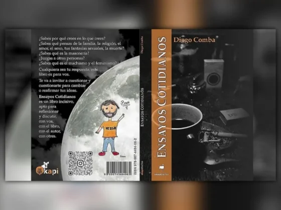 Lecturas: El periodista y escritor Diego Comba libera su libro "Ensayos Cotidianos" para descargas gratuitas