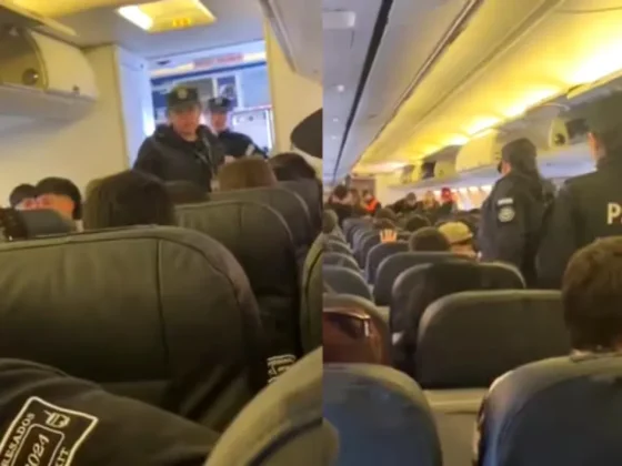 Un joven que iba de viaje de egresados fue detenido por prender un cigarrillo en el avión