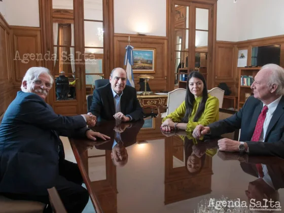 Guillermo Francos: Zapata, Orozco y Moreno se reunieron con el jefe de Gabinete del gobierno Nacional