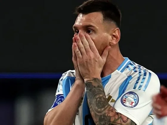 Se confirmó qué lesión tiene Messi tras el encuentro con Chile