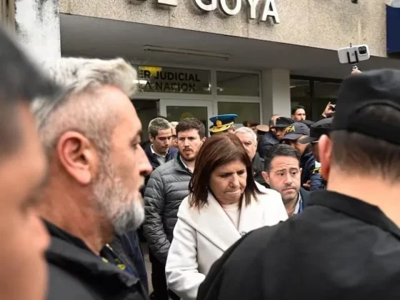 [URGENTE] Patricia Bullrich viajó a Corrientes