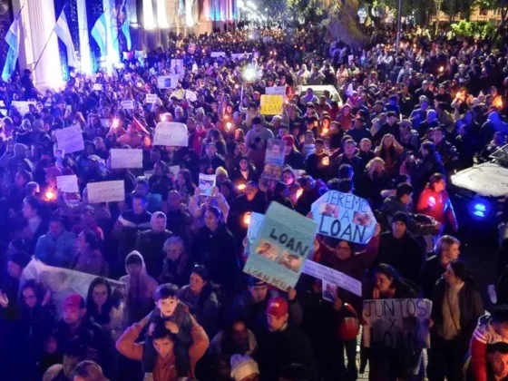 Masiva marcha en Corrientes por Loan