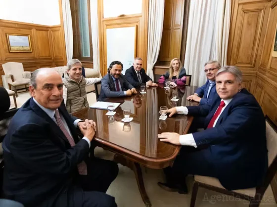 Pacto de Mayo: El gobernador Sáenz se reunió con Francos, Karina Milei y Caputo