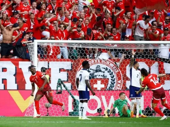 Inglaterra venció a Suiza y se clasificó a las semifinales