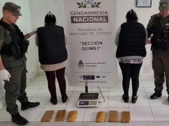 Detienen a mujeres que transportaban cocaína en un tour de compras con itinerario Salta-Buenos Aires