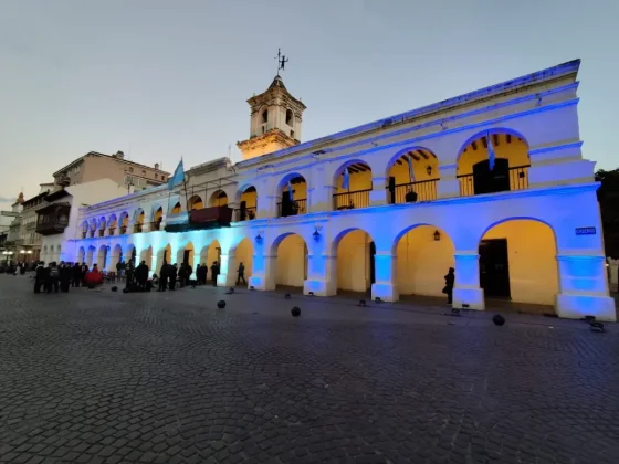 El Cabildo se iluminará con los colores celeste y blanco