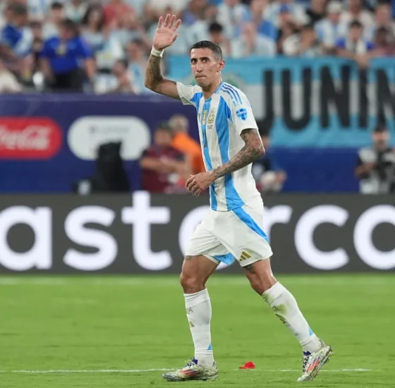 Ángel Di María comenzó a despedirse de la Selección