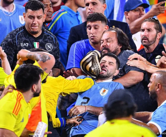 El duro comunicado de Conmebol tras los hechos de violencia en Uruguay - Colombia