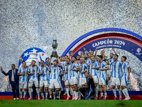 Esto son los campeones que regresan a Argentina después de ganar la Copa América