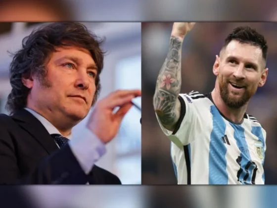 Milei apuntó contra el funcionario que pidió que Messi se disculpe por los cánticos contra Francia