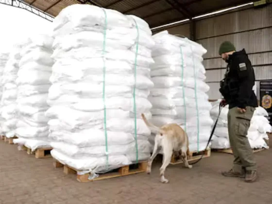 Interceptaron cargamento de cocaína más grande de la historia