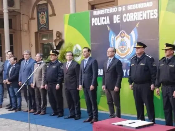 Asunción de la nueva cúpula de la Policía de Corrientes