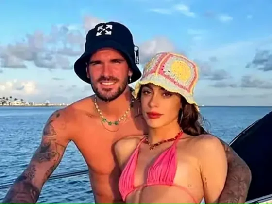 Se filtraron fotos de Rodrigo De Paul y Tini Stoessel en un boliche de la Costanera