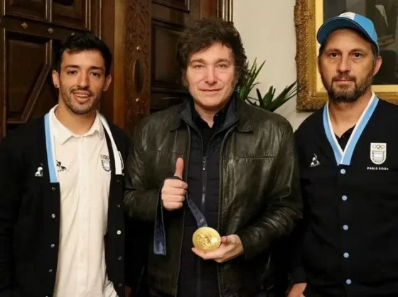 El presidente Javier Milei recibió al “Maligno” Torres