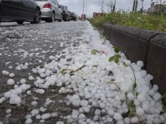 El Norte de Salta se vió sorprendido por una tormenta de lluvia y granizo