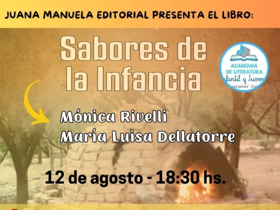 Se presentará el libro Sabores de la Infancia en el Mercado Artesanal de Salta