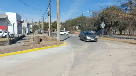 Habilitan la avenida que baja de Grand Bourg  y que se conecta con Av. Perón