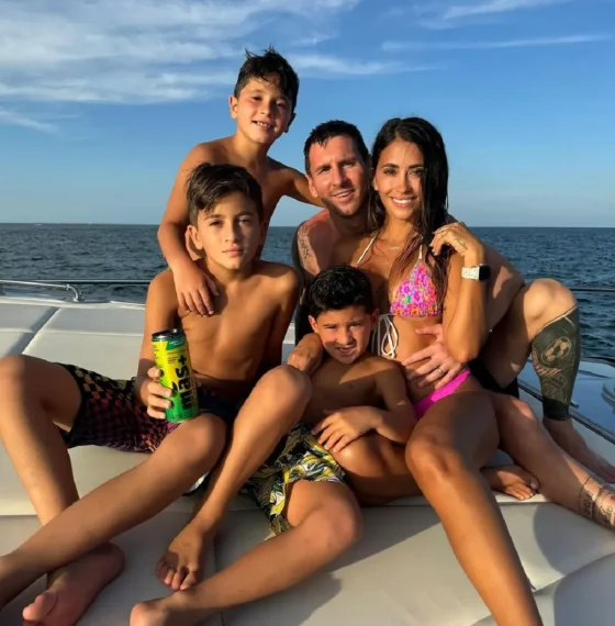 Así son las vacaciones de Lionel Messi y Antonela Roccuzzo