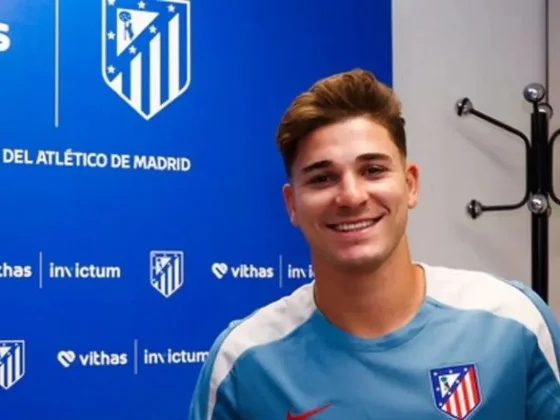 Julián Álvarez ya es jugador del Atlético de Madrid