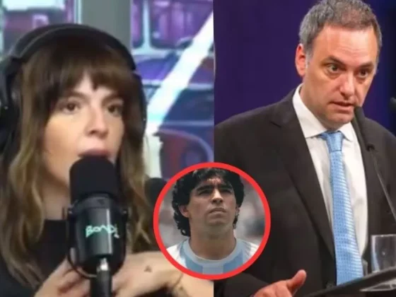 La picante respuesta de Dalma a Adorni tras “olvidarse” de mencionar a Maradona en el Día del Zurdo