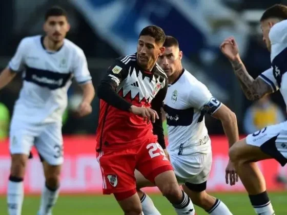 River empató 1-1 con Gimnasia en su visita a La Plata