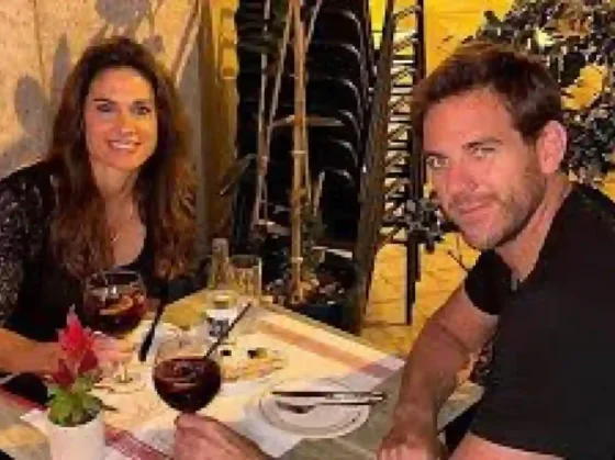 Gabriela Sabatini y Juan Martín del Potro publicaron una foto juntos y revolucionaron todo