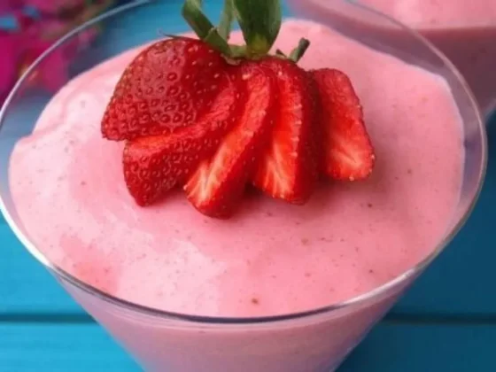 Mousse de fresa, aprende a hacer este delicioso postre con solo 5 ingredientes