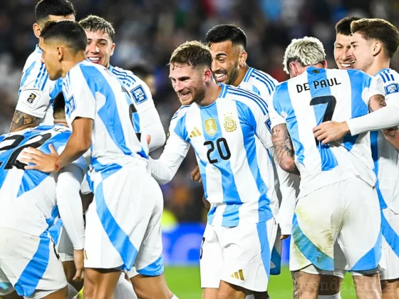 La Selección Argentina goleó a Chile y el Monumental fue una fiesta