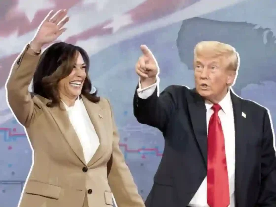 A horas del debate, Trump aventaja a Harris en varios "estados indecisos"