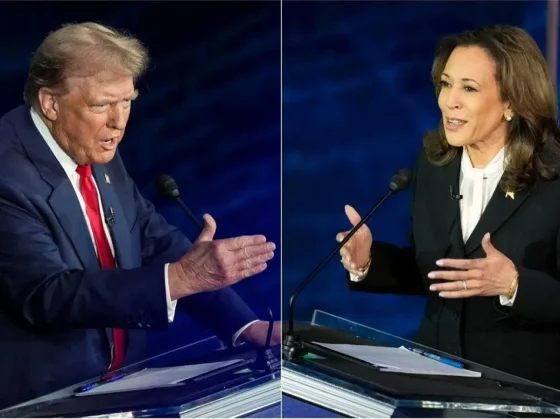 Trump acusó a Harris de 'marxista' y ratificó el fraude de 2020