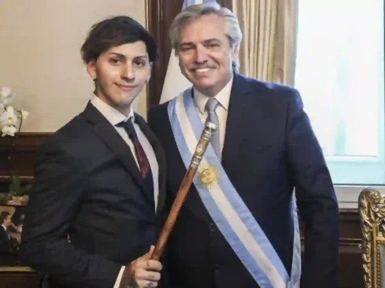 Dyhzy, el hijo de Alberto Fernández, le pasó factura a su padre y elogió a Cristina Kirchner