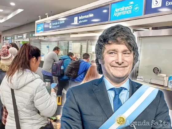 Javier Milei firmó el decreto para declarar “esencial” a la actividad aerocomercial