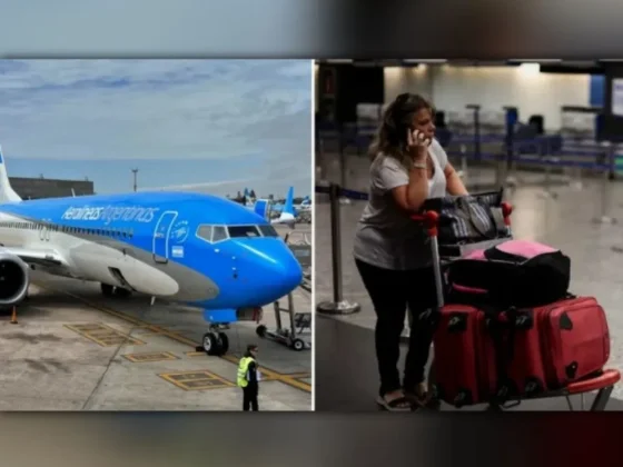 Continúa el paro en Aerolíneas, con 37 mil pasajeros afectados y más de 300 vuelos cancelados