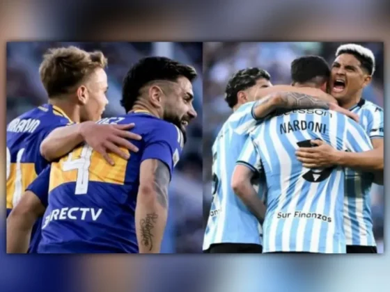 Boca perdió con Racing 2-1 en Avellaneda