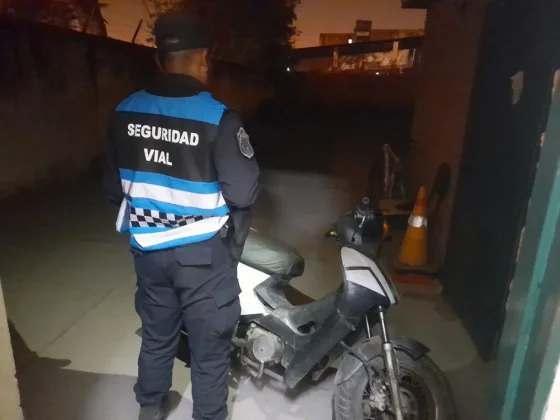 La policía Vial recuperó dos motos con pedido de secuestro