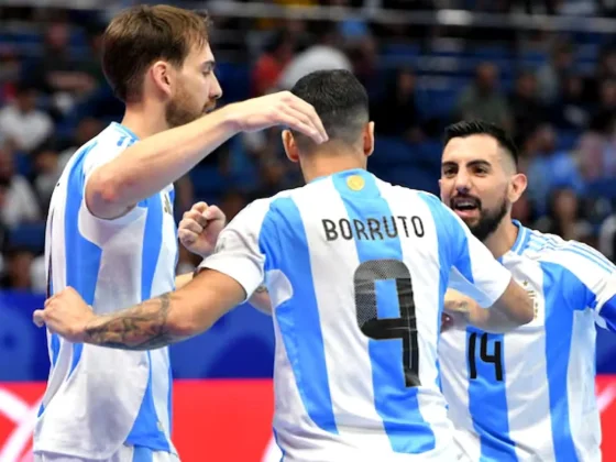 La Selección argentina goleó 6-1 a Kasajistán y pasó a las semifinales del Mundial de Futsal